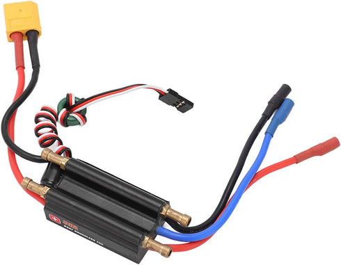 30A 2-4S 450mm Brushless RC Boat ESC, Electric Speed Controller for Boat Models, High Performance Marine ESC