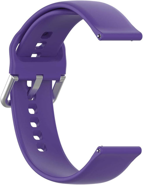 E ECSEM Bands Compatible for Gydom IDW13/IDW19/LW51, Soft Silicone Waterproof Adjustable Sport Watch Strap
