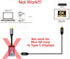 xiwai USB-C Type C Female to Mini Displayport DP 1.4 Sink Cable, 8K@60hz, 4K@120hz for Tablet Laptop
