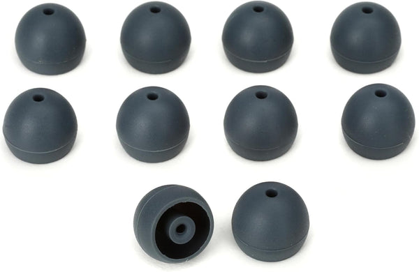 Shure EASFX1 Gray Soft Flex Sleeves, Large, 10 Pack (5 Pairs) for E1, E3, E4, E5, SE Models