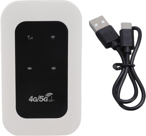 Dpofirs 300Mbps B1 B3 B5 B40 10 Mobile Hotspot, Unlocked High Speed Hotspot with SIM Card Slot, Portable Router