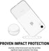 Incipio NGP Translucent Case for iPhone XR (6.1") - Clear, Flexible Shock-Absorbing Drop-Protection