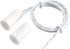uxcell N.C. Recessed Wired Security Window: Door Contact Sensor Alarm Magnetic Reed Switch White RC-33, 2pcs