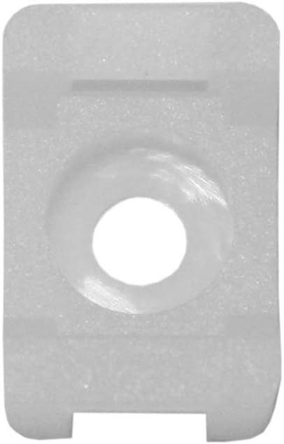 QualGear CM2-W-100-P Cable Tie Mount, White