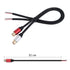 2 Packs RCA Audio Speaker Wire Adapter, Female Plug Jack Connector to Bare Wire Pigtail for Amplifier