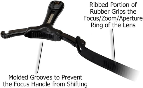 Fotodiox Follow Focus Handles Kit, 3-Pack - Black, Red, Clear