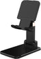 Solareon Adjustable Cell Phone Stand for Desk, Heavy Duty Black Phone Holder with