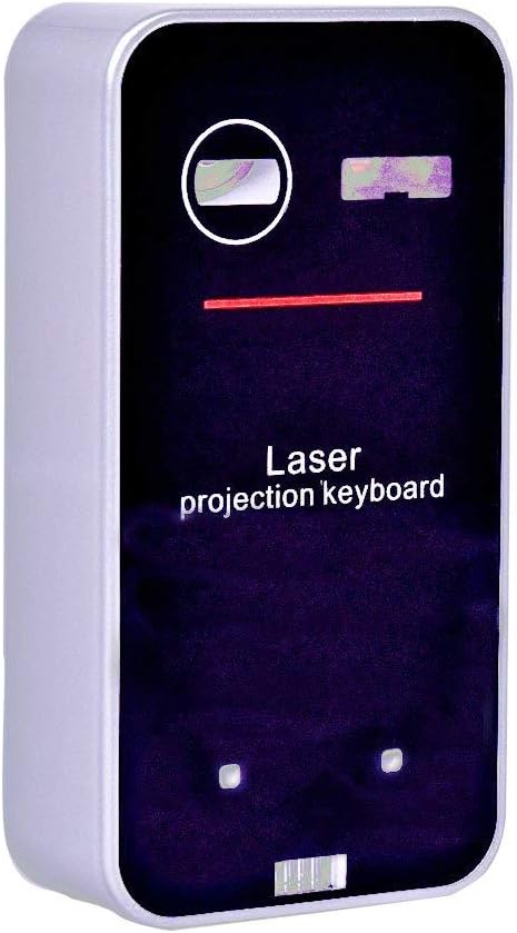 MOJO Bluetooth Wireless Laser Projection Keyboard - Portable Full-Size Keypad