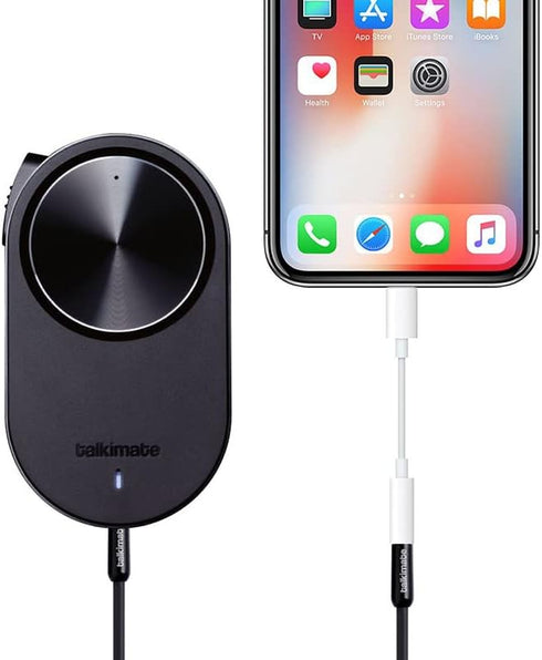 Talkimate Lite, Zello Wired PTT Speaker Microphone, Lightweight Packaging to Reduce Shipping Costs