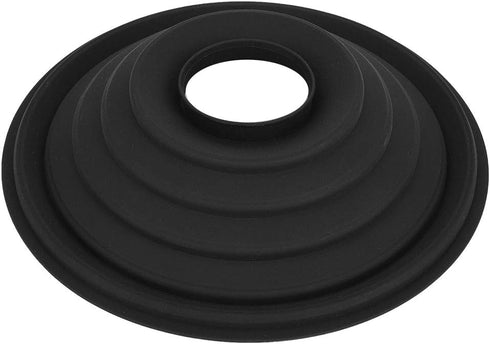 Anti Reflective Lens Hood, Folding Silicone Soft Stretchy DSLR Lens Hood for Reducing Glare in Outdoor Photography