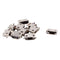uxcell 10 Pcs USB Standard Micro Type B Female Jack 5 Pin, Metal Charging Port Socket Angle Dip Repair Replacement Parts
