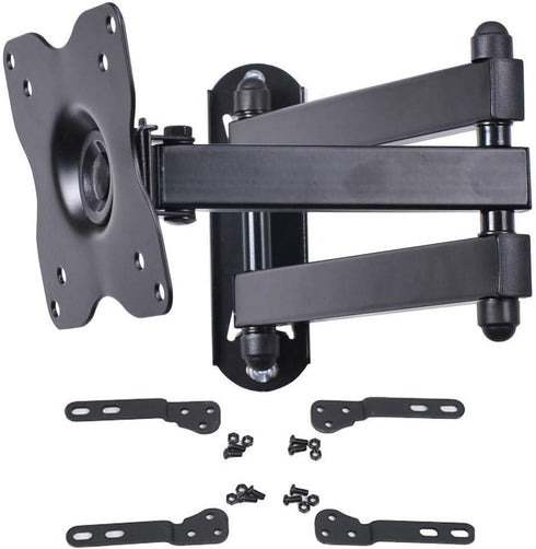 VideoSecu 15" 27" 30" 32" 35" 37" 39" 40" 200x200 ML14B WS2 TV Wall Mount Monitor Bracket with Full Motion Articulating