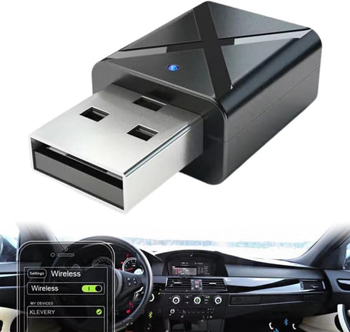 generic 2-in-1 Bluetooth Adapter, Support TV Speaker Earphone Mini Car Music Computer, Wireless