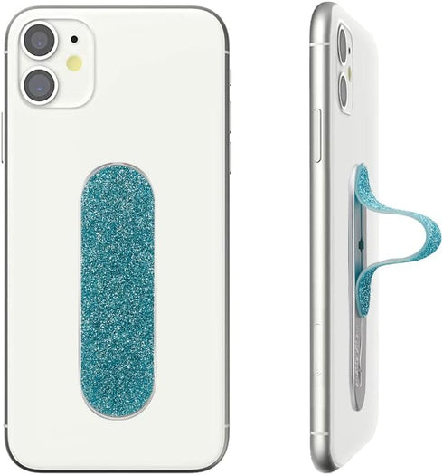 Momostick Flatstick Cell Phone Finger Grip Strap Holder, Slim Finger Loop Selfie Grip for Most Smartphones