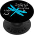 Faith Dragonfly PopSockets PopGrip - Swappable Grip for Phones & Tablets, Adhesive PopGrip for Dragonfly Lovers