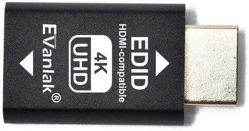 HDMI EDID Emulator Passthrough Adapter, 3rd Generation for Mac Thunderbolt to HDMI Switches/Extender/AV Receiver, 4K