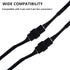 WMYCONGCONG 10 PCS 10" 4 Pin PWM Fan Extension Cable, PC Fan Power Cable
