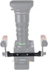 NICEYRIG Extended NATO Rail with Dual Rosette Mount, 6.5 Inch Long Rail for RED Kinefinity Cinema Camera