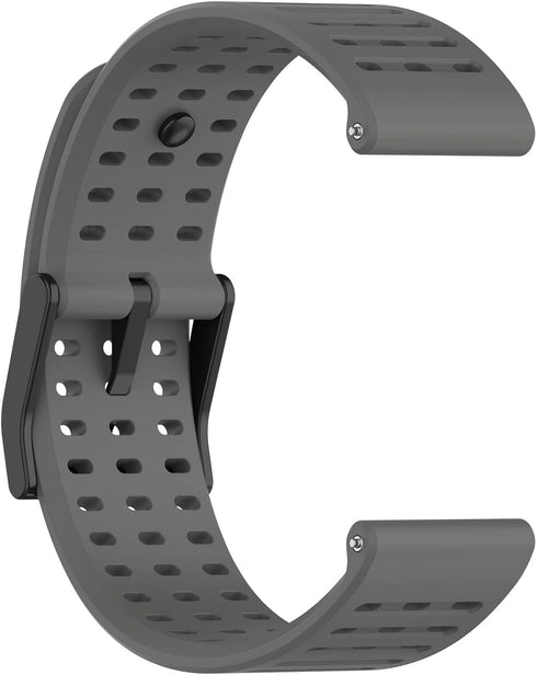 3 Pack Breathable Silicone Sport Wristbands Compatible with Popglory/NiUFFiT/Ddidbi P66 Smartwatch