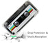 FAteam Case for iPhone SE (2022/2020) & iPhone 7/8 with Reinforced Corners TPU Soft Bumper Anti-Scratch Retro Cassette