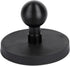 66mm Round Magnetic Mount Base with 1" Ball, Compatible with RAM Mounts B Size Double Socket Arm and 1 Inch Ball Holders