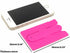 Card Holder with Cell Phone Stand, Stick-on Silicon Rubber Smartphone Sleeve Support Wallet (6pcs)