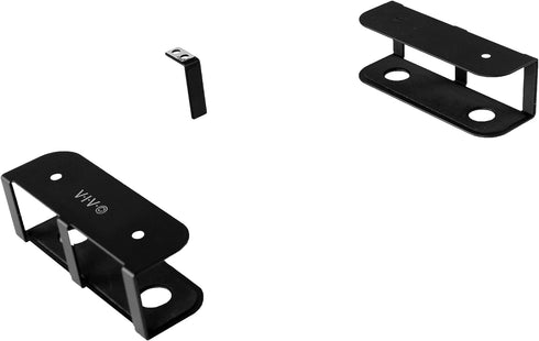 VIVO Universal Under Desk Laptop Storage Mount, Tablet Mounting Brackets, Hidden Docking Station Holder, 3 Parts