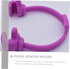 MOBUTOFU 2pcs Thumbs Gesture Phone Holder Flexible Mobile Phone Supports Desk Stands in Purple and Red