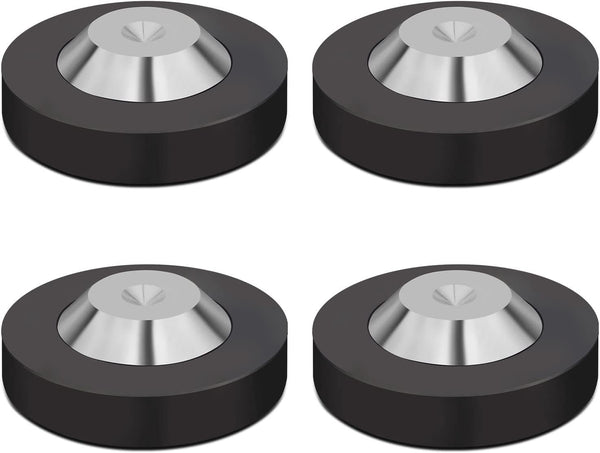 Monosaudio 39x13mm Speaker Spike Floor Protectors, Stainless Steel Isolation Feet Pads for HiFi Speaker/Audio (4Pcs