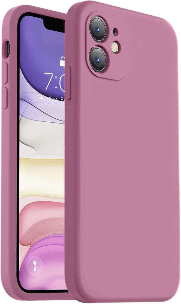 Vooii Liquid Silicone Case for iPhone 11 6.1 inch, Upgraded with Camera Protection and Soft Anti-Scratch Lining,