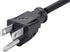 Monoprice 6ft 14AWG Right Angle Power Cord Cable w/ 3 Conductor PC Power Connector Socket (C13/5-15P), Black