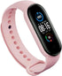 (8 PACK) Mi 5 & 6 Strap Replacement Bracelets with 3 FREE Screen Protectors, Soft & Flexible Silicone Wristbands