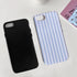 GLBYDLO /8/7 2-Layer Compatible with iPhone SE Cute Phone Case,Striped Aesthetic Pattern Design,Scratch Resistant