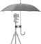 Outdoor Camera Tripod Umbrella Holder, Clip Clamp Bracket Stand Photography Accessory
