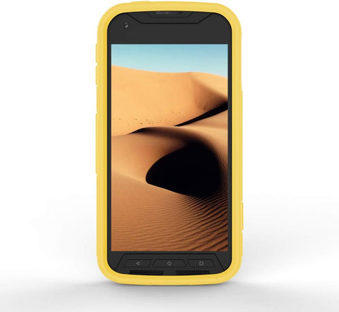 Compatible Replacement for Durable Slim Flex Case for Kyocera DuraForce Pro, Phone Models E6810, E6820, E6830 (Yellow)