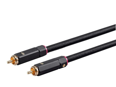 Monoprice Onix Series Digital Coaxial Audio/Video RCA Subwoofer Cable - RG-6/U 75-ohm 3ft Black