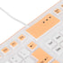 GOWENIC Foldable Silicone Keyboard, 106 Keys Roll Up USB Wired Waterproof Keyboard for PC Laptop Notebook, Full Size