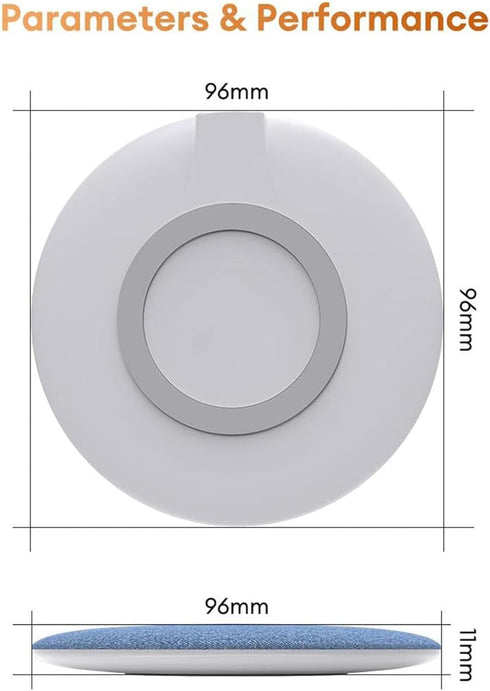 Generic Under Pillow Speaker, Bluetooth Pillow Speaker, Ultra-Thin Sleep Sound Speaker with White Noise Timer, Wireless