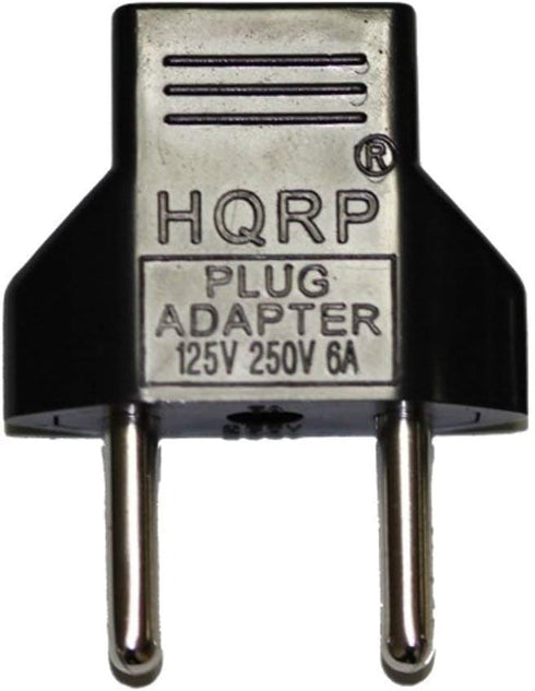 HQRP 12V AC Adapter Compatible with Seagate 3TB SRD00F2 ST3200823A-RK External Hard Drive + Euro Plug Adapter