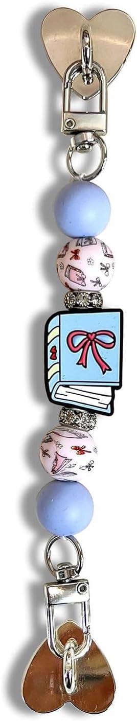 Cluksik Strap for E-book Reader, Cute Beaded Decorative E-book Reader Hand Strap Chain