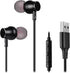 USB Earbuds for Computer - in-Ear USB Headphones with Microphone & 1.8M Long Cord, USB-A Headset Compatible