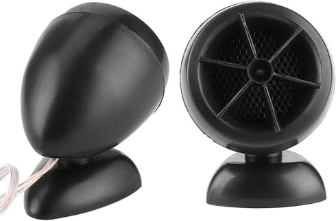 Aramox 1200W Mini Tweeter Horn Music Dome Loudspeaker for Car (Black)