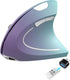 Vassink Ergonomic Wireless Rechargeable Mouse, USB A+Type C(2in 1) Connection, 800/1200/1600 DPI, 6