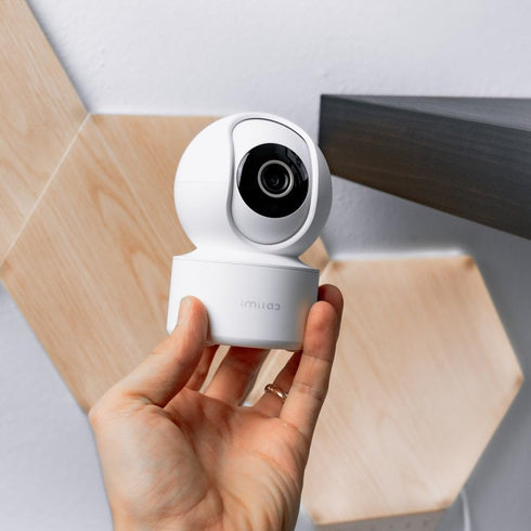 IMILAB C22 3K Security Indoor Camera, 360° View Home Camera with Color Night Vision for Baby/Pet Monitor