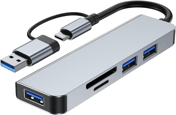 CAMVATE USB Type-C Type-A 5-in-1 Docking Station Multiport Adapter-3407