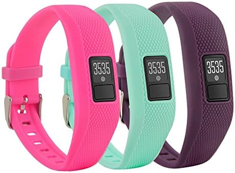 Compatible with Garmin Vivofit 3/jr/jr 2 Bands, Adjustable Replacement Wristbands for Kids Women Men