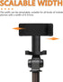 ULDIGI 10Pcs 1/4 Inch Universal Cell Phone Tripod Mount Adapter Clips Rotatable Phone Holders for Smartphone Selfie
