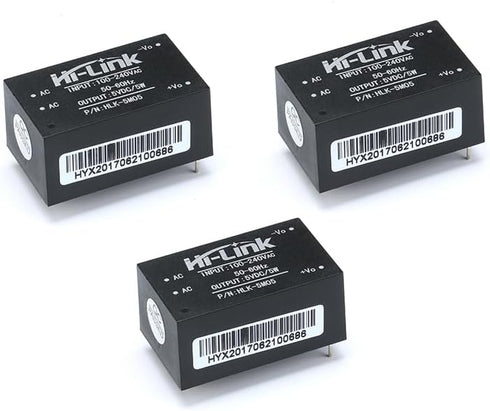 3PCS Mini Step Down Power Supply, Intelligent Home Switch, DC Power Module, AC DC Voltage Regulator
