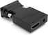 HSEUOPV HDMI to VGA Adapter Converter with Audio, Video Dongle adaptador Compatible with Laptop,ProjectorComputer