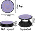4 Pack Phone Grip, Cell Phone Holder for Smartphone, Finger Expanding Kickstand - Gray Rose Gold Purple Black Pink Heart